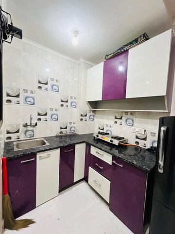 Kitchen in 1 BHK Apartment at Paryavaran Complex – for Rent