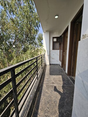 Balcony in 3 BHK Apartment at Palm Residency Chhatarpur, Chattarpur – for Rent