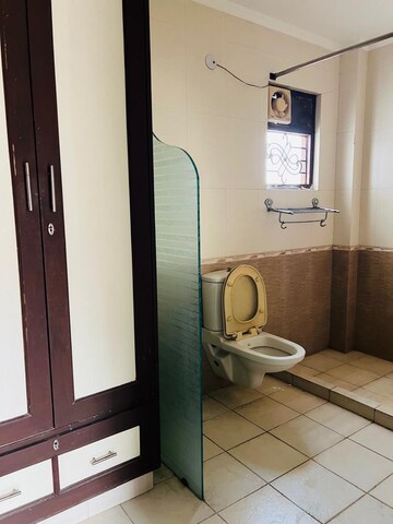 Bathroom in 2 BHK Builder Floor at Malviya Nagar – for Rent