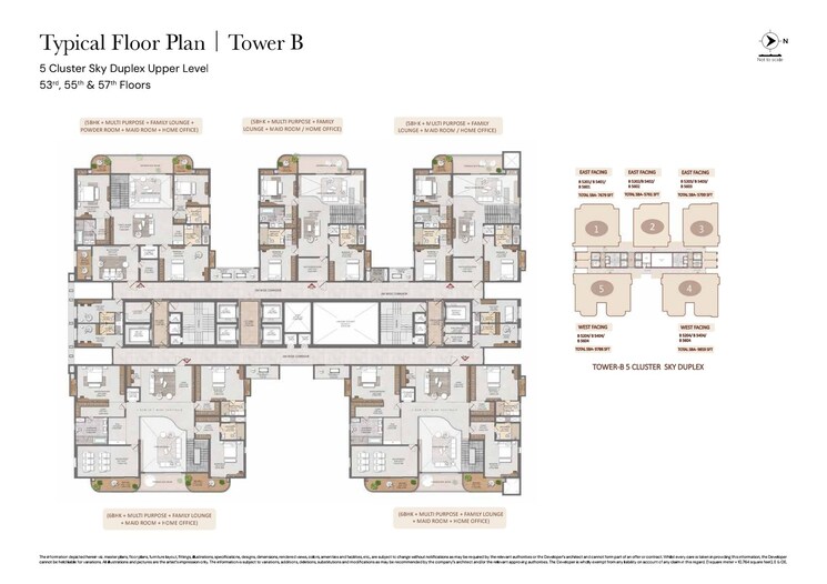 Master Plan, brigade-gateway 3.5 Bedroom 3067 Sq.Ft. Apartment In Kokapet Hyderabad 9571166