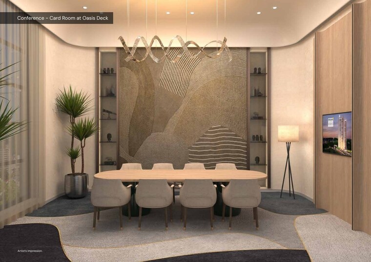 Team Area, brigade-gateway 3.5 Bedroom 3067 Sq.Ft. Apartment In Kokapet Hyderabad 9571166