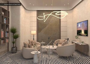 Living Room in 3.5 BHK Apartment at Brigade Gateway, Kokapet – for Sale