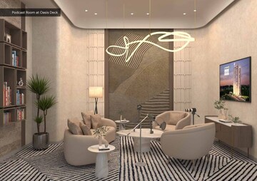 Living Room in 3.5 BHK Apartment at Brigade Gateway, Kokapet – for Sale