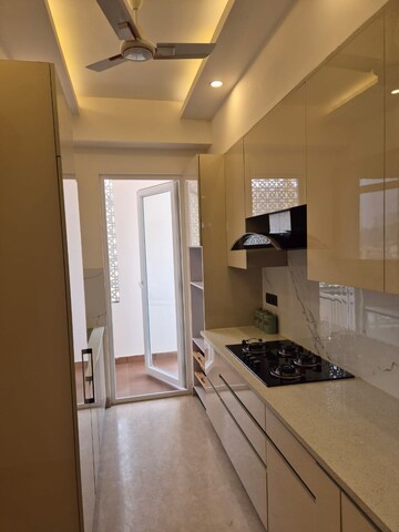 Kitchen in 3 BHK Apartment at Raj One Good Earth, Sector 71 – for Rent