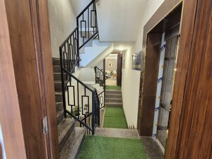 Staircase in 3 BHK Apartment at Raj One Good Earth, Sector 71 – for Rent