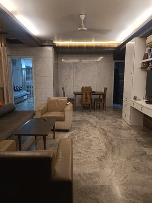 Living Room in 2 BHK Apartment at Dosti Flamingos, Parel – for Rent