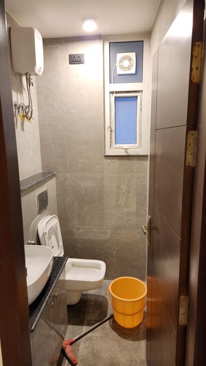 Bathroom in 3 BHK Apartment at Ram Shanti Apartment, Sector 52 – for Rent