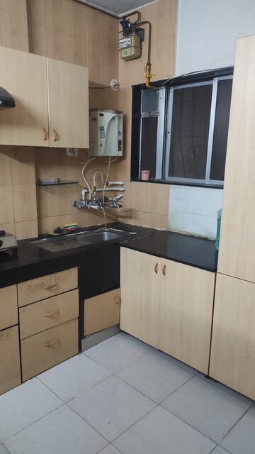Kitchen in 1 BHK Apartment at Pimple Saudagar – for Rent