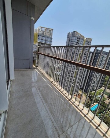 Balcony in 2 BHK Apartment at Tata Serein, Pokhran Road No Two – for Rent