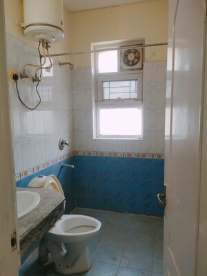 Bathroom in 3 BHK Builder Floor at Today Blossoms I, Sector 47 – for Rent