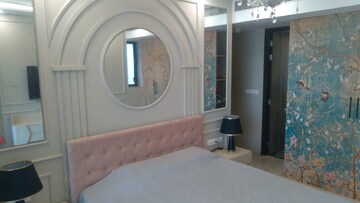 Building Lobby in 4 BHK Apartment at Lodha Marquise, Worli – for Rent