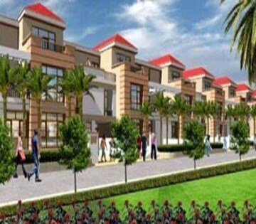 4 BHK Independent House – Exterior View View at Samiah Media Village, Phi Iv Greater Noida - for Rent