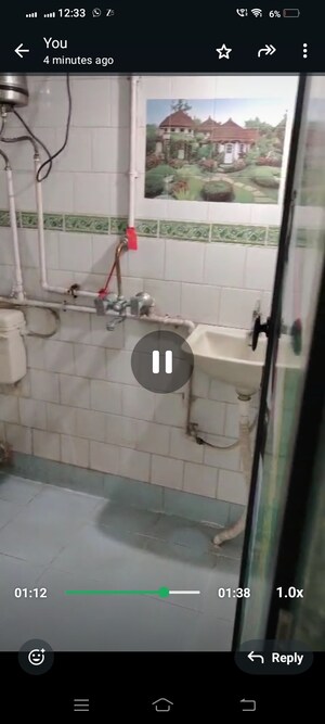 Bathroom in 2 BHK Apartment at Dev Darshan CHS Dongripada, Dongripada – for Rent