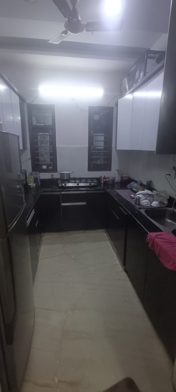 Kitchen, rohini sector 22 3 Bedroom 1100 Sq.Ft. Builder Floor In Rohini Sector 22 Delhi 9571467