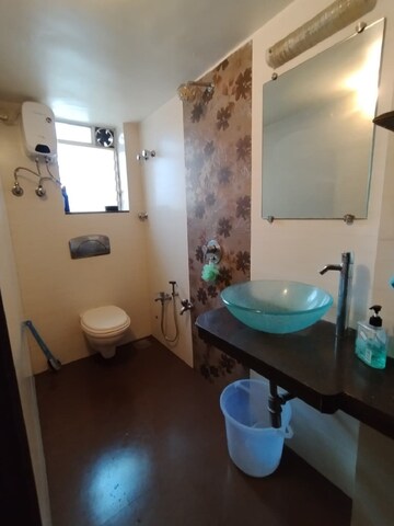 Bathroom in 2 BHK Apartment at Khar West – for Rent