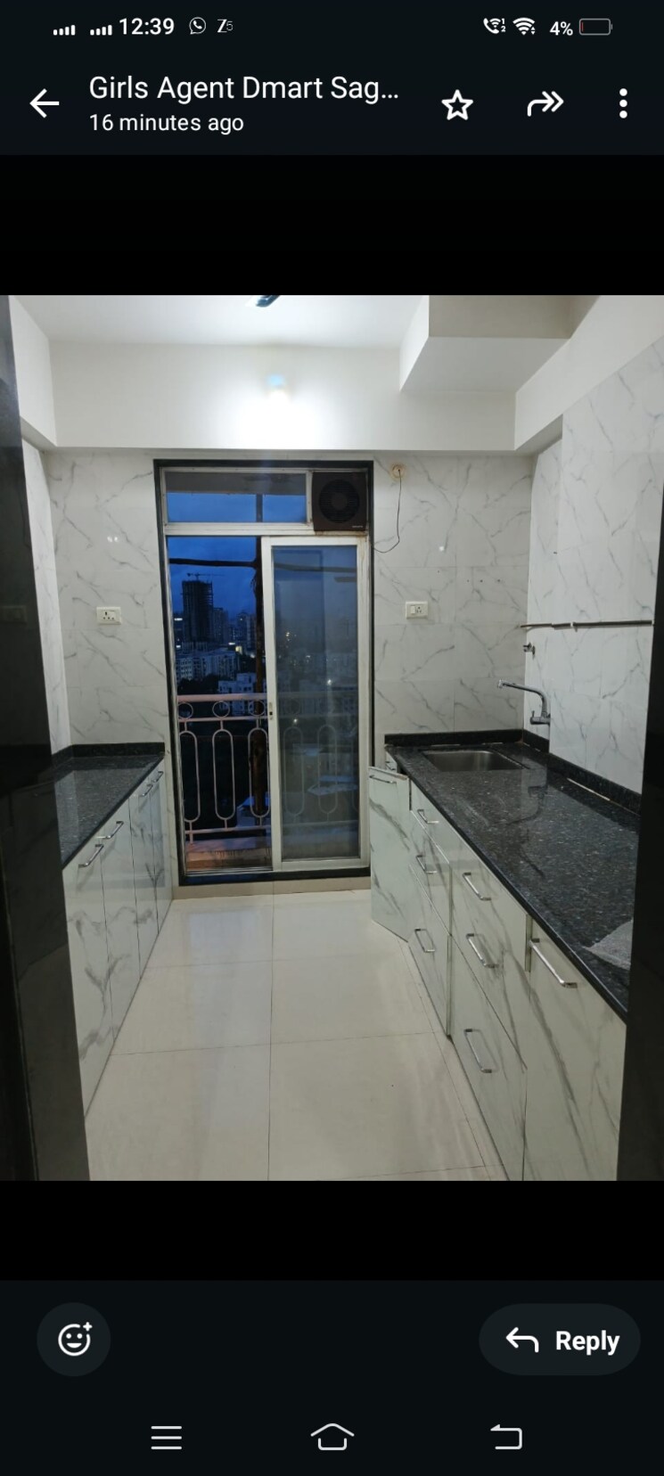 Kitchen, vijay-residency-ii 2 Bedroom 680 Sq.Ft. Apartment In Ghodbunder Road Thane 9571487
