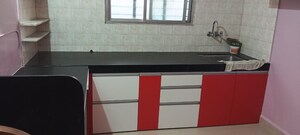 Kitchen in 1.5 BHK Independent House at Dhanori – for Rent