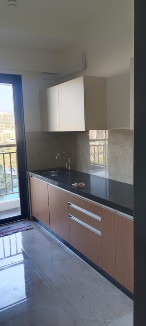 Kitchen in 2 BHK Apartment at MICL Aaradhya Highpark, Mira Road – for Rent