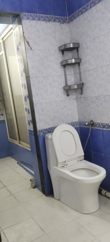 Bathroom in 2 BHK Apartment at Gundecha Valley of Flowers, Kandivali East – for Rent