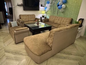 Living Room in 3 BHK Builder Floor at Aman Luxury Apartments, Sahastradhara Road – for Rent
