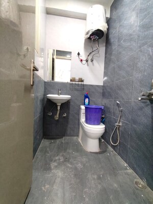 Bathroom in 1 RK Builder Floor at Freedom Fighters Enclave – for Rent