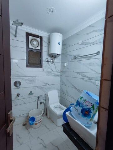 Bathroom in 2 BHK Apartment at Freedom Fighters Enclave – for Rent