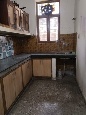 Kitchen in 1 RK Builder Floor at Ashoka Enclave 3, Sector 35 – for Rent