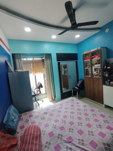 Bedroom in 2 BHK Apartment at Shree Satya Shankar Residency, Manpada – for Sale