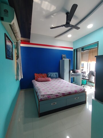 Bedroom in 2 BHK Apartment at Shree Satya Shankar Residency, Manpada – for Sale