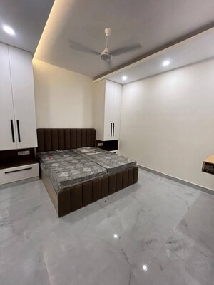 Bedroom in 2 BHK Builder Floor at Freedom Fighters Enclave – for Rent