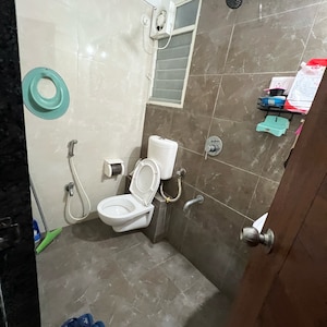 Bathroom in 2 BHK Apartment at Moze Skyways Esfera 2, Madhav Nagar – for Rent