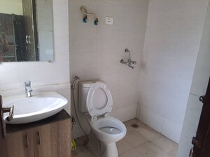 Bathroom in 3 BHK Apartment at Fusion Homes, Tech Zone 4 Greater Noida – for Rent