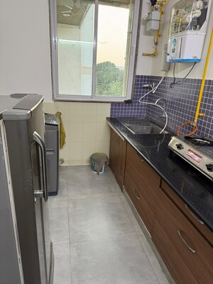 Kitchen in 1 BHK Apartment at South Bopal – for Rent