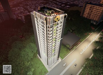 Balcony in 2 BHK Apartment at Gagangiri Anvaya, Kandivali West – for Sale