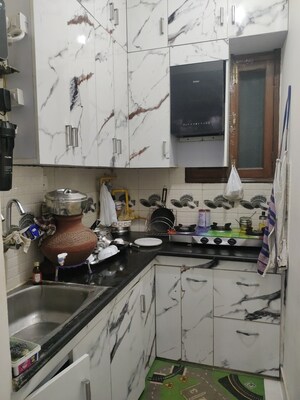 Kitchen in 2 BHK Builder Floor at Sector 12 Pratap Vihar – for Sale