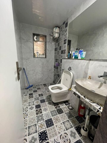 Bathroom in 1 BHK Apartment at JSB Nakshatra Veda, Vasai East – for Sale