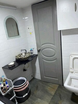 Bathroom in 2 BHK Apartment at Durvas CHS, Nalasopara East – for Sale