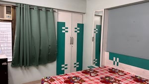 Bedroom in 1 BHK Apartment at KM Horizon Exotica, Haware City – for Rent