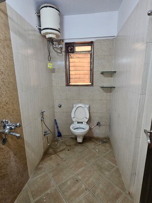 Bathroom in 1 BHK Apartment at Mahavir Kalpavruksha, Ghodbunder Road – for Rent