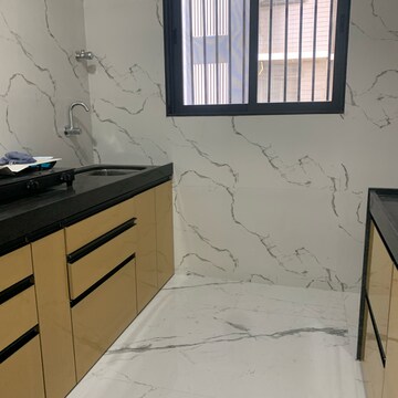 Kitchen in 2.5 BHK Apartment at H Rishabraj Mangalesh, Dalvi Nagar – for Rent