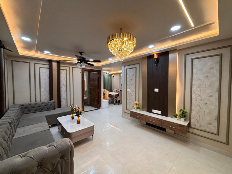Living Room, mansarovar 4 Bedroom 1916 Sq.Ft. Apartment In Mansarovar Jaipur 9571850