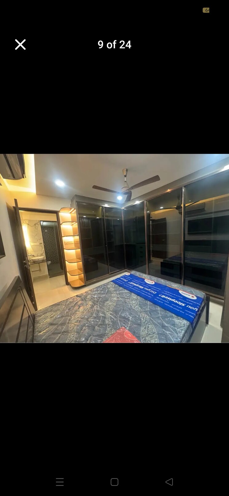 Bedroom, viman nagar 2 Bedroom 1000 Sq.Ft. Apartment In Viman Nagar Pune 9571922