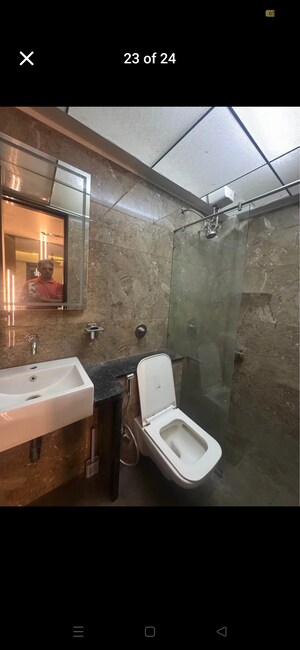 Bathroom in 2 BHK Apartment at Viman Nagar – for Rent