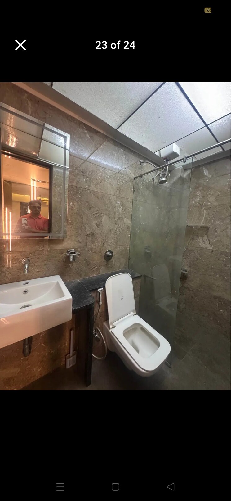 Bathroom, viman nagar 2 Bedroom 1000 Sq.Ft. Apartment In Viman Nagar Pune 9571922
