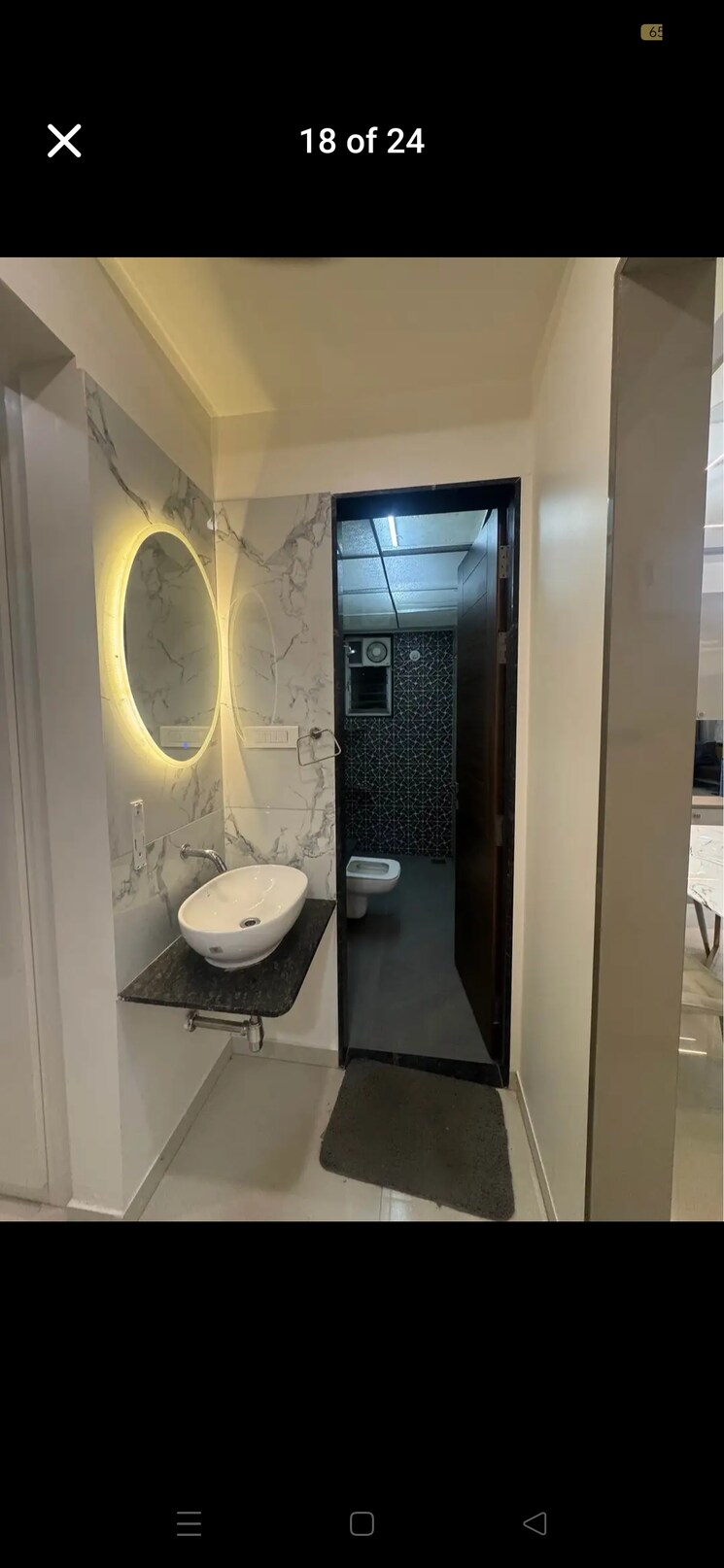 Bathroom, viman nagar 2 Bedroom 1000 Sq.Ft. Apartment In Viman Nagar Pune 9571922