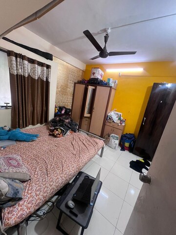 Bedroom in 1 BHK Apartment at Lemon Tree Society, Dhanori – for Sale