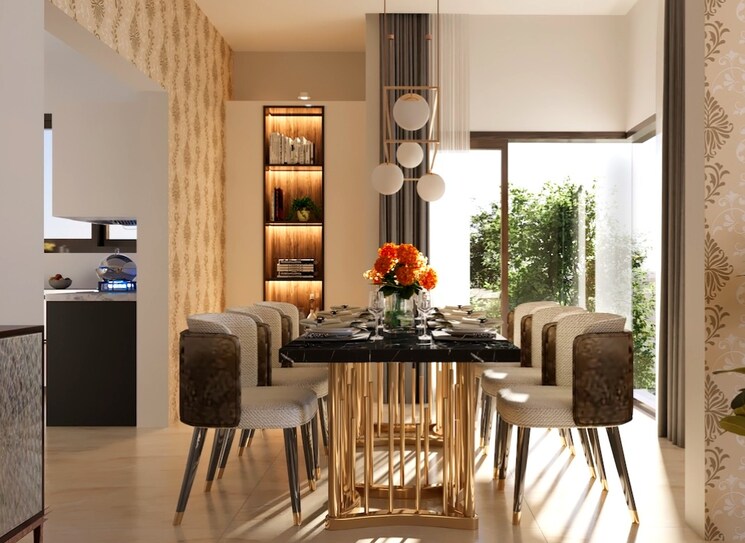 Kitchen, mjr-divine-meadows 4 Bedroom 3195 Sq.Ft. Villa In Sarjapur Road Bangalore 9571993