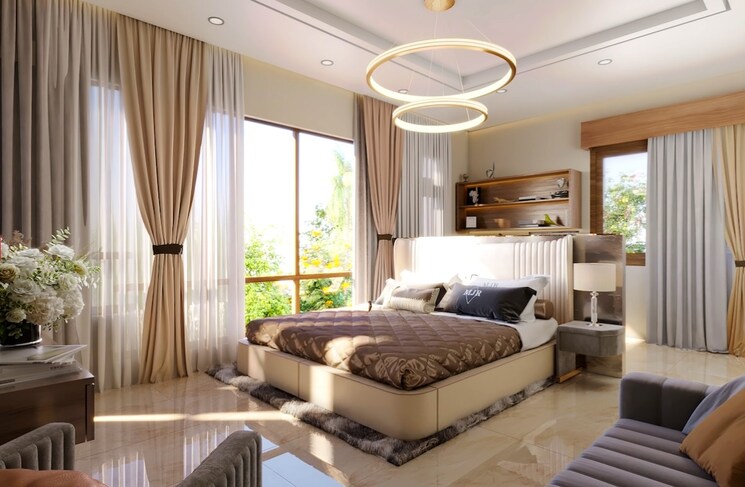 Living Room, mjr-divine-meadows 4 Bedroom 3195 Sq.Ft. Villa In Sarjapur Road Bangalore 9571993