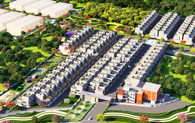 Master Plan, mjr-divine-meadows 4 Bedroom 3195 Sq.Ft. Villa In Sarjapur Road Bangalore 9571993