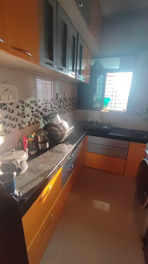 Kitchen in 1 BHK Apartment at Shraddha Infinity, Bhandup West – for Sale